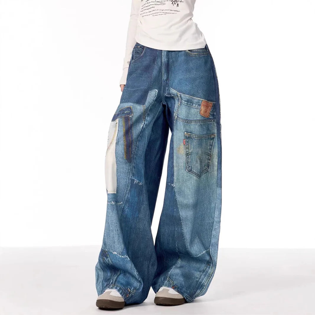 American High Street Retro Patch