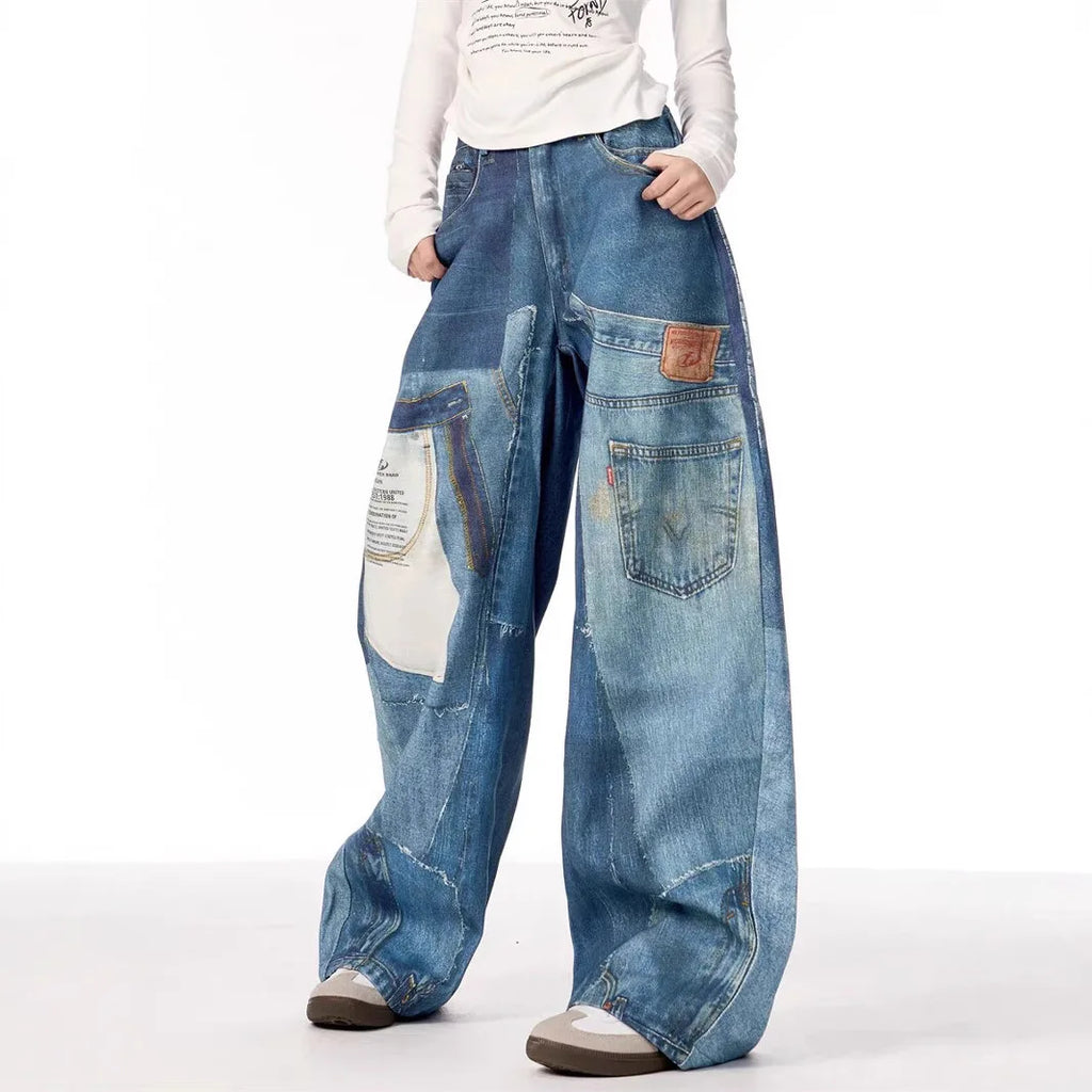 American High Street Retro Patch