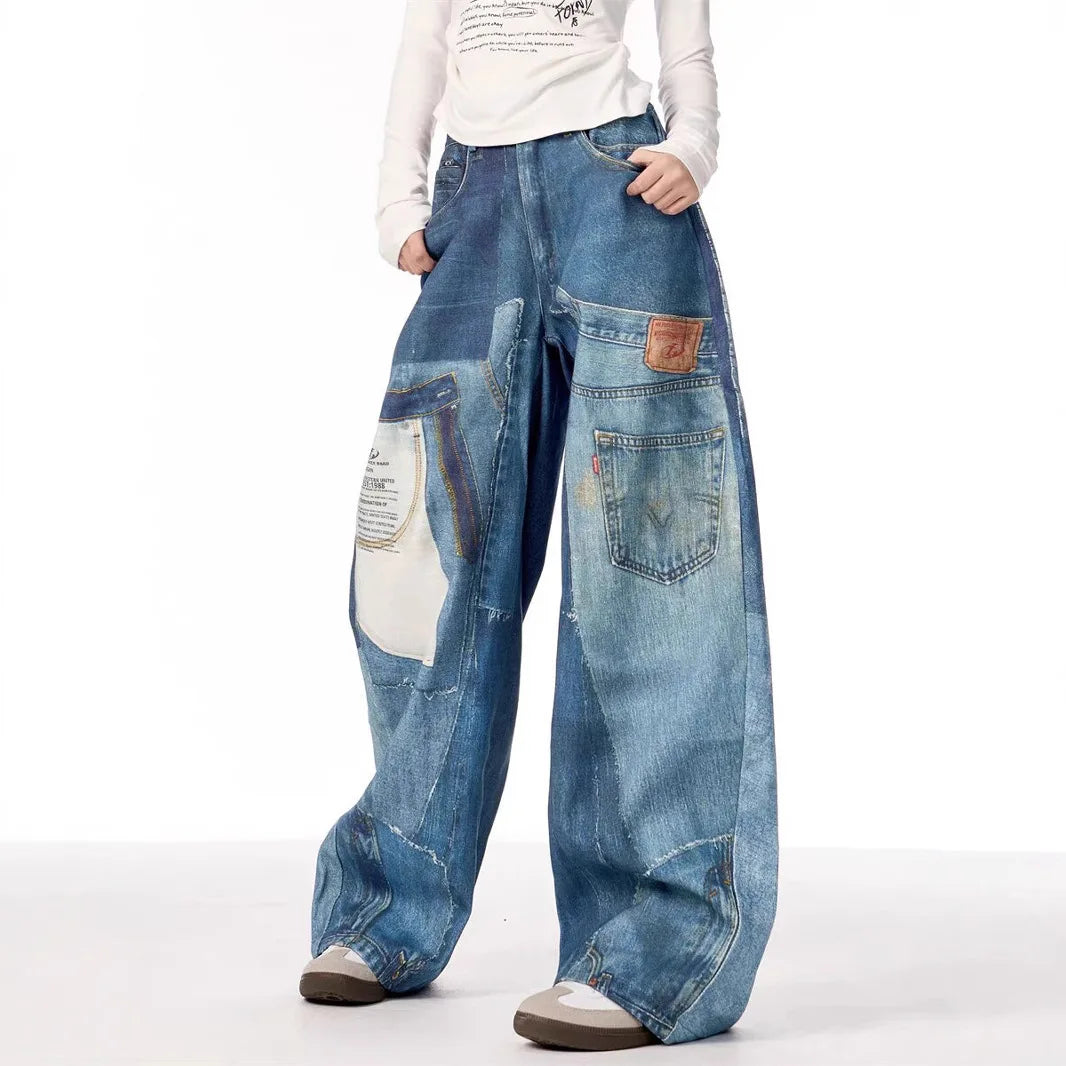 American High Street Retro Patch