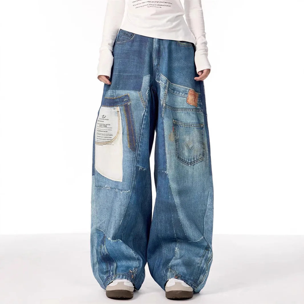 American High Street Retro Patch