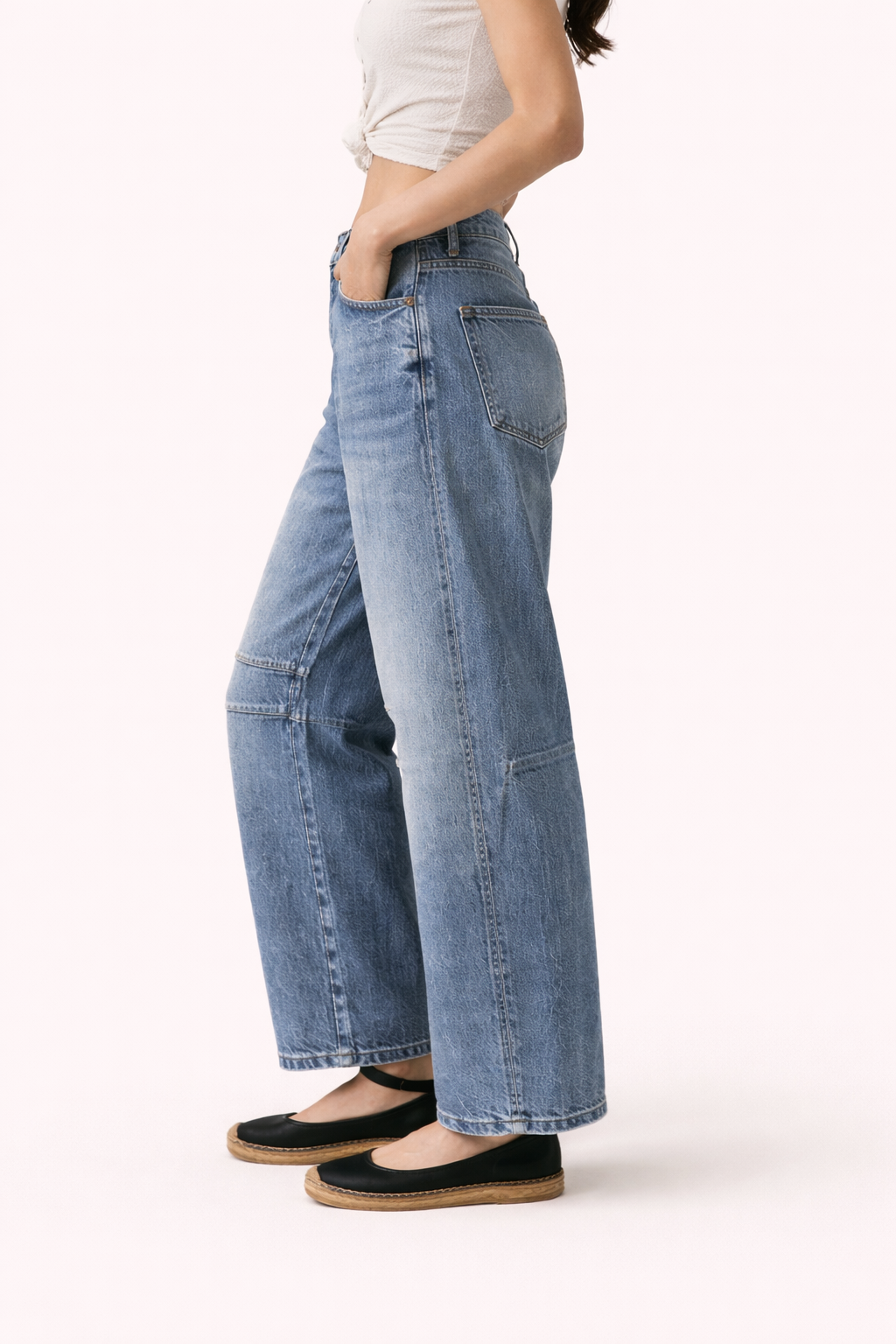Studio Barrel Jean