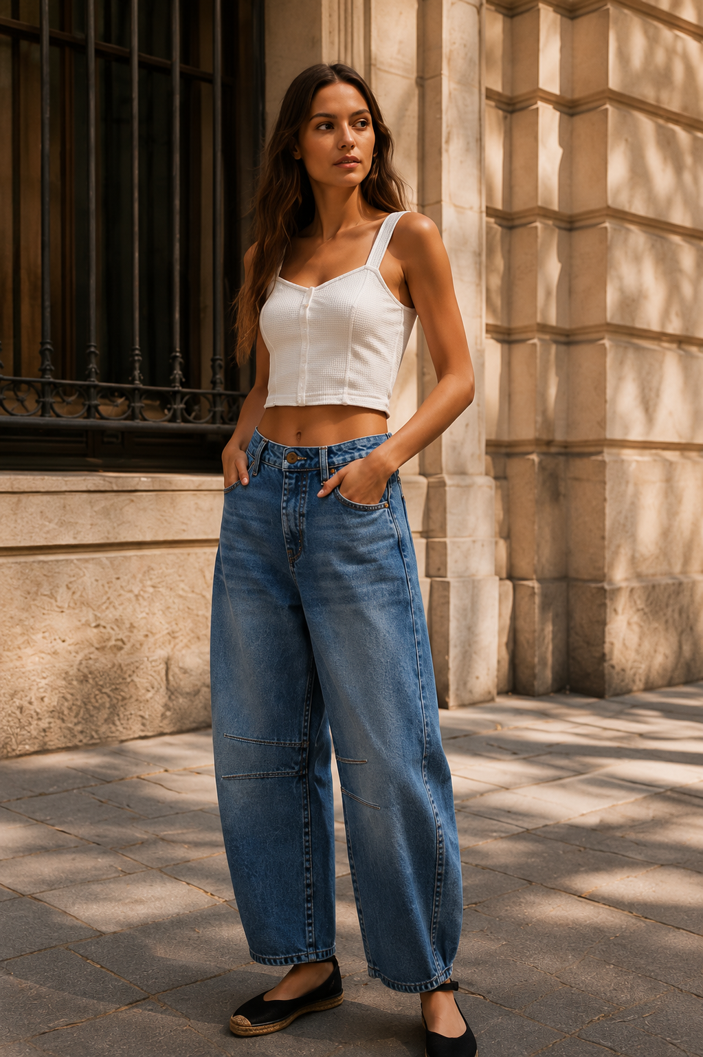 Studio Barrel Jean