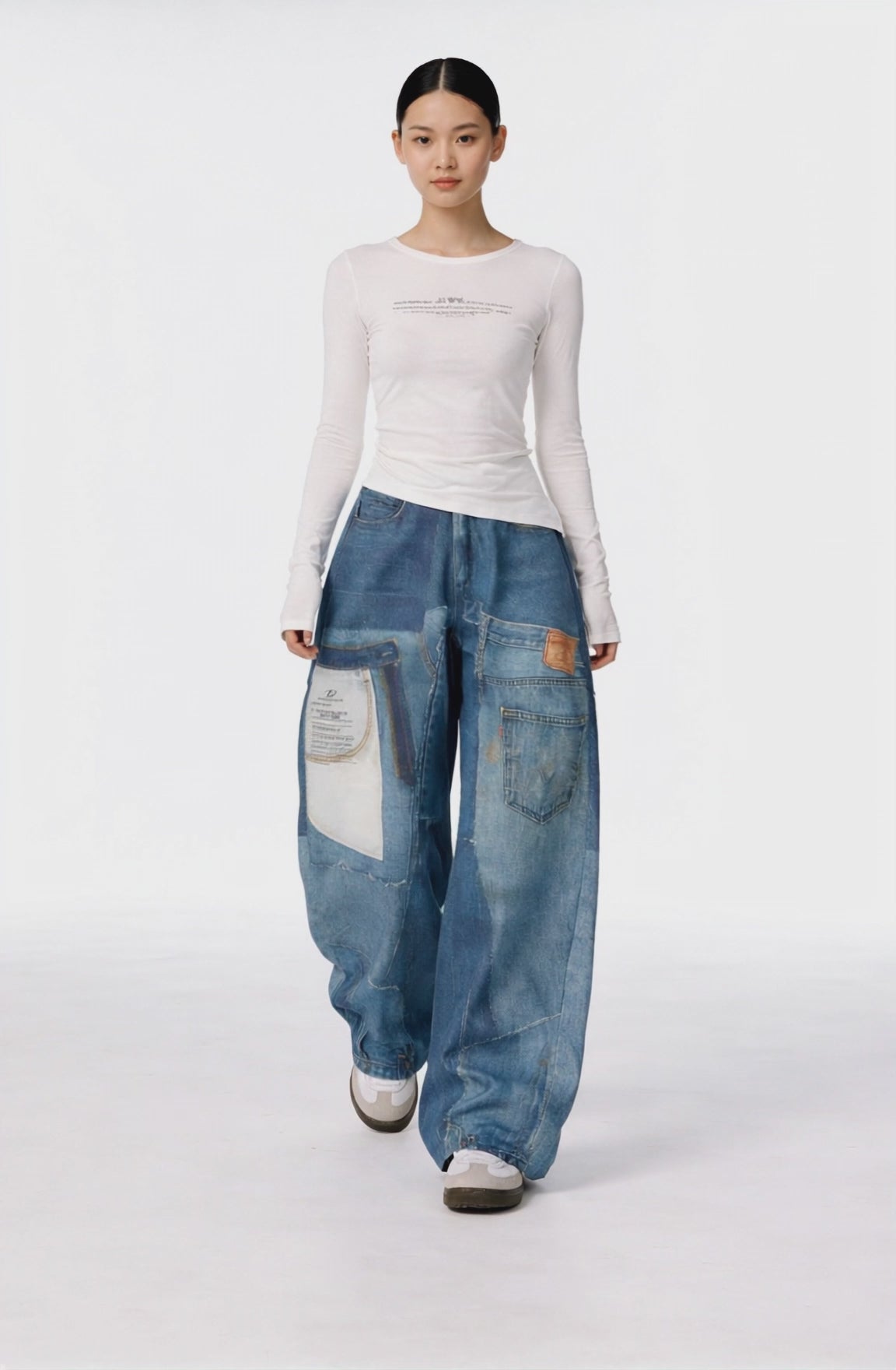 American High Street Retro Patch